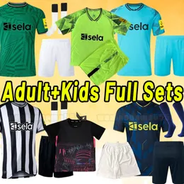 Men Kids 23 24 Soccer Jerseys New Castle Bruno G Botman Wilson Joelinton NUFC 2023 2024 Maximin Shelvey Almiron Targett Mens Mens Socks Socks Soilder