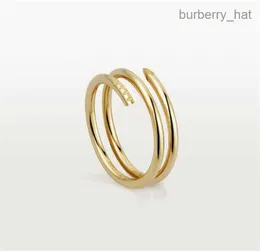 23Designer Nail Ring Luxury Carti Jewelry Midi Love Rings for Women Titanium Steel Alloy Gold-Plated Process Fashion Accessories Fade Never Allergic