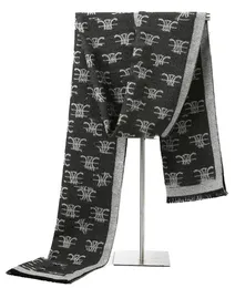 Neuer Herren-Jacquard-Schal, kurzer kleiner Schal, Business-Winter-All-Matching-High-End-Schal, dicke Schals, Geschenk