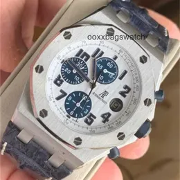 Szwajcarskie luksusowe zegarki Audemar Pigue Zegarnia Royal Oak Offshore Automatyczne mechaniczne zegarek mechaniczny Piglet Royal Oak Offshore 26170st OO D305CR01 Marynar