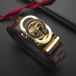 28% zniżki na projektant Nowy pasek Automatyczna klamra Mężczyzn Casual Authentic Pants Belt Korean Trendy Gift dla wysokiej klasy młodych ludzi