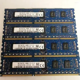 لـ SK Hynix RAM 4G 4GB 1RX8 PC3-14900R DDR3 1866 Reg ECC HMT451R7AFR8C-RD Server Server Ship عالية الجودة