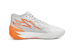MB.02 Orange Glow Men Basketball Shoes Sneakers for sale Rick Morty Slime Jade Safety Yellow Grade school Kids womens sport Shoe Online Shop US4.5-US12