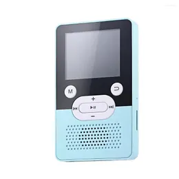 MP3 MP4-spelare Player 3.5mm TF-kort Bluetooth-kompatibel uppladdningsbar AMV Digital JPG JPEG BMP GIF Radio Music Black 16G Drop Deliver Dhqal