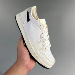 2023 Jumpman 1 Low OG Ex Ex 코코넛 밀크 신발 1s 남성 여성 스포츠 로우 스니커즈 36-46