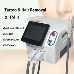 Bezpieczny wydajny punkt zamrażania DePilation Usuwanie włosów opt Maszyna IPL Pico laserowe tatuaż brwi mycie skóry odmładzanie 2 w 1 przenośny aparat