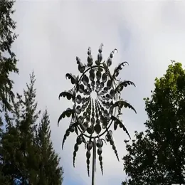 庭の装飾メタル風車カラフルな屋外庭園装飾風スピナー風力キャッチャーコレクターコートヤードパティオ芝生無料配達231122