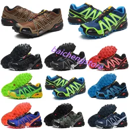 Scarpe da basket Palestra Sport Sneakers Stivali bassi Rosso Nero Blu Runner Speed Cross 3.0 3s Fashion Utility Outdoor per Uomo Donna Uomo L5