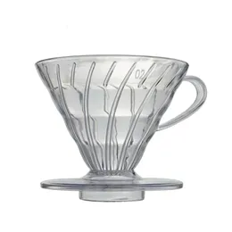 Фильтры для кофе Dripper V60 Смола фильтр для налива бариста пивоварения 14 чашек бесплатно 40 шт. бумага 231123