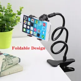 Suporte universal do telefone celular Lazy Stand preguiçoso Clipe de telefone celular Ajuste para o smartphone de suporte de suporte para mesa de mesa