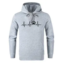 Men's Hoodies Sweatshirts Personalized Music Symbol Pattern Printing Fashion Casual Long Sleeve Hooded Loose Plus Size Pullover Street Sweatshirt ZEWU