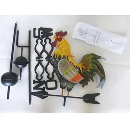 Bahçe Dekorasyonları 47inch Hayvan Tasarımı Hava Durumu Vane Spinner Rüzgar Yönü Çiftlik Sahnesi Bahçe Yard Dekorasyon Bahçesi Weathervane 231122