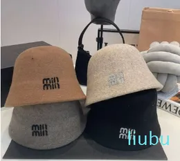 letter wool fisherman fashion casual sunshade baseball Japanese basin hat