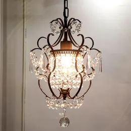 Hängslampor belysning mässing nordisk led kristallbubbla glas moderna taklampor ljuskrona lyxdesigner