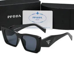Modedesigner-Sonnenbrille, klassische Brille, Goggle, Outdoor-Strand-Sonnenbrille für Mann und Frau, optional, dreieckige Signatur, 6 Farben, p2110