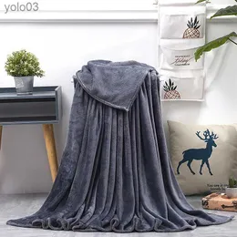 Blanket Soft Warm Blankets For Beds Winter Mink Throw Solid Sofa Cover Bedspread Winter Plaid Blankets Winter Sheet BedspreadL231123