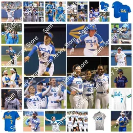 NEW Bruins UCLA trägt Custom College Softball Baseball Stitched Jersey 18 Sara Rusconi Vicinanza 19 Alyssa Garcia 20 Anna Vines 22
