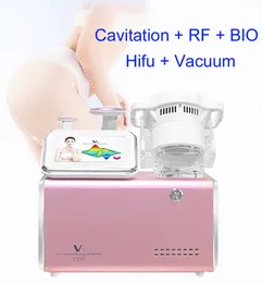 V5 pro cavitação a vácuo hifu rf bio máquina de emagrecimento corporal para redução de gordura da barriga remoção de celulite contorno modelador corporal