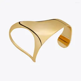 Bangle ENFASHION Pulseras Palm For Women Space Invader Fantasy Gold Color Delicate Bracelet Fashion Jewelry Wholesale B232331