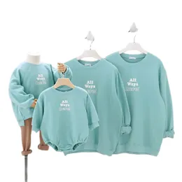 Passende Familien-Outfits für das Jahr, Weihnachten, Sweatshirts, passende Familien-Outfits, Look für Mama, Baby, Mama und ich, Kleidung, Vater, Mutter, Kinder, Baumwolloberteile 231123