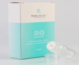 Hydra Needle Skin Aesthetics Force 20 Aghi Dispositivi di bellezza monouso Mesoterapia Microaghi ipoallergenici placcati oro 24k3012950
