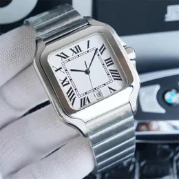 Relógio masculino Designer de movimento Relógio automático de luxo Todo em aço inoxidável 904L Tamanho do anel 39,8 mm Vidro de safira à prova d'água Mostrador luminoso RELOJ HOMBRE Orologio