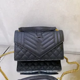 Współmysłowa torba na designerskie torby na ramię luksusowe torebki TOTES moda Woc Cross Body Y S Messenger Black Cielę Klasyczne paski przekątne