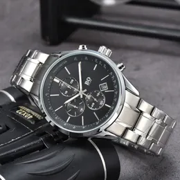 2023 Hochwertige Top-Marke Hugo Bosx Herrenuhr Business Casual Edelstahlarmband Multifunktions-Chronograph Automatik Quarz Herrenarmbanduhr