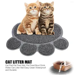 Łóżka dla kotów Zwierzęta Mata Mata Non-Slip łatwa do czyszczenia zatrzymania Wszystkie śledzenie trwałe miękkie na kotkach Kitty Kontrola rozproszenia dla