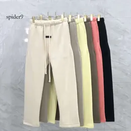 pantaloni da uomo essenziali pantaloni della tuta essenziali felpe con cappuccio lavorato a maglia moda pile rilassato pantaloni della tuta da uomo pantaloni da jogging pantaloni firmati ESS lettera pantaloni sportivi unisex anca 541