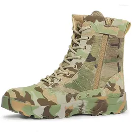 Boots Combat Tactical Men's Shoes And Women's Outdoor Hiking Field Desert Training D451