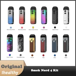 Smok Nord 4 80w AIO Vape Starter Kit 2000mAh bateria com 4,5ml recarregável pod compatível com todas as bobinas RPM 2RPM