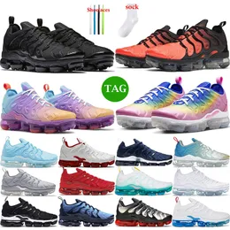 size 5.5-13 running shoes tn plus men womens triple black white University Blue Rainbow Mint Foam Laser Midnight Navy sports sneakers trainers designer