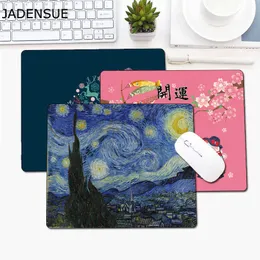 Mouse Pads Wrist Rests Rubber Mouse Pad Cute Cartoon Pattern AntiSlip Mice Comfortable Mat for Laptop PC Computer Pad Game Mousepad J230422