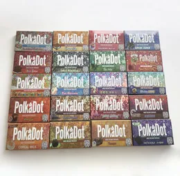 PolkaDot 초콜릿 바 패키지 상자 버섯 초콜릿 바 포장 상자 팩 원래 서커스 동물 코드 스티커 도매