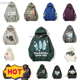 Broken Planet Foam Letter Print Sudadera con capucha suelta para hombre Y2k Hoody 3D Foam Graffiti Letter Sweater Hip Hop Harajuku Sudaderas Jersey Pop 808