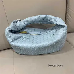 Designer Botgas v Luxus Handtasche Totes Tasche Taschen Moon Sardine Jodie Half Shark Weiches Leder Plissee gestrickt Große Kapazität