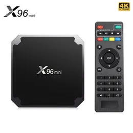 X96 MINI ANDROID 11.0 TV BOX AMLOGIC S905W2 QUAD CORE RAM 1GB ROM 8GBデュアルWIFI 2.4G/5.8G 4K HDR+スマートアンドロイド11.0メディアプレーヤーTVボックス