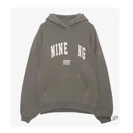 Anines Bing Hoodie Men's Hoodies Sweatshirts New Hot Sale 23ss Women Designer Cotton Cotton Ab anines Bing Classic Letter 2 Kr9r