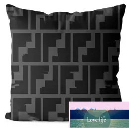 Designer Cushion Cashmere Decorative Pillow Case With Inner Luxury Brand Car Cushions Pillows Home Sofa Decor Classic
