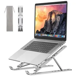 Weiteres Innenzubehör Tragbarer Laptop-Ständer, Aluminium, faltbar, Notebook-Unterstützung, Laptop-Basis, MacBook Pro-Halter, verstellbare Halterung, Computer-Zubehör