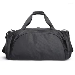 Duffel Bags Waterproof Oxford Bagage Gym Outdoor Bag Stor resande Tas för kvinnor Män Sport Handväskor Sack Travel Dufflel Sac De