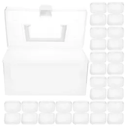 Jewelry Pouches Mini Storage Cases Small Bin Lid Plastic Organizer Pp Portable Student Bins