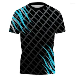 Men's T Shirts T-Shirts For Men Breathable And Quick-drying Oversized T-Shirt 3d Digital Printing Sports Designer Short Sleeves Tops