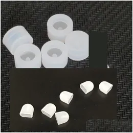 Other Packing & Shipping Materials Wholesale Sile Drip Tip Soft Dust Cap Disposable Rubber Er Moutiece Caps For Flat Mouth Cartridge B Ot7Ia