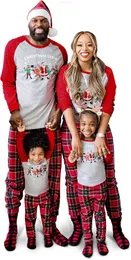 Set di abbigliamento the Children's Place Set di pigiami per le vacanze di Natale abbinati alla famiglia, vestibilità aderente 100% cotone, adulto, bambino grande, bambino piccolo, bambino
