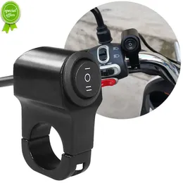 Universal Motorcycle Aluminum Alloy Waterproof Spotlight Switches Button Motorbike Scooter ATV Headlight Switch Moto Accessories