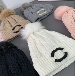 Beanie Designer Hüte Ls Herren und Damen Süße Ball Beanie Herbst/Winter Thermo-Strickmütze Ski-Marken-Mütze Hochwertige karierte Totenkopf-Mütze Luxuriöse warme Mütze Beanie