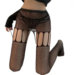 Women Socks Club Cuntyhose Sexy Shiny Shiny Hoth Out Lace Goth Dark Temptation Перспектива открытые промежности чулки для вечеринки