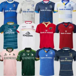 럭비 유니폼 2024 Ulster Leinster Munster Rugby Jersey Home Away 24 Connacht European Ireland 아일랜드 아일랜드 클럽 셔츠 크기 S-5XL